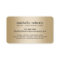 Mobile Notary Signing Agent Luxury Black & Gold 