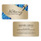 Mobile Notary Signing Agent Modern Gold Blue Agate