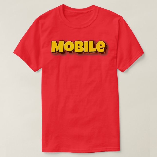 Mobile T-Shirt (Design Front)
