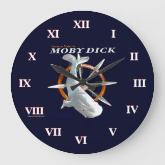 Moby Dick Large Clock