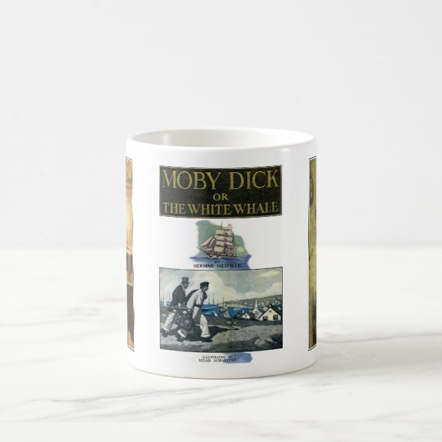 Moby Dick or The White Whale #3 Magic Mug (Center)