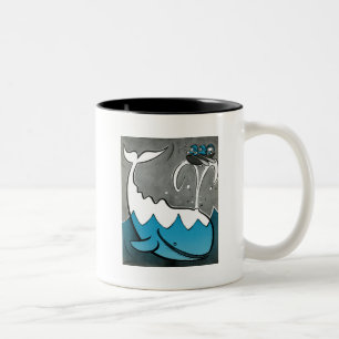 Moby Dick Two-Tone Coffee Mug
