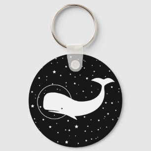 Moby in Space Keychain