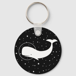 Moby in Space Keychain
