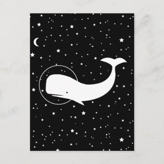 Moby in Space Postcard
