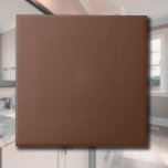 Mocha Brown Solid Colour | Classic Elegant Tile<br><div class="desc">Mocha Brown - Introducing the timeless allure of the Solid Colour Design: a captivating blend of classic form and elegant simplicity. This design is a celebration of the power and beauty found in a single, striking hue. Exuding sophistication, the solid colour design embraces the essence of minimalism, making it a...</div>