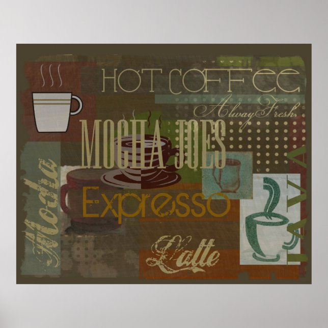 Mocha Joes Cafe Sign (Front)
