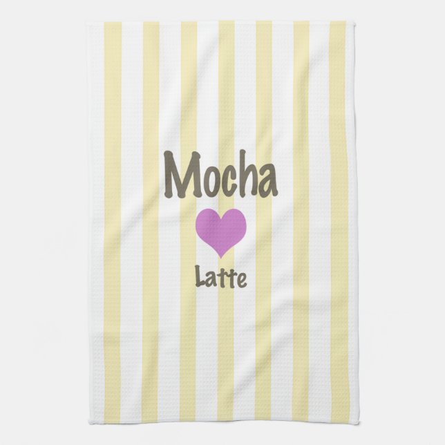 Mocha Lovers Kitchen Towel! Towel (Vertical)