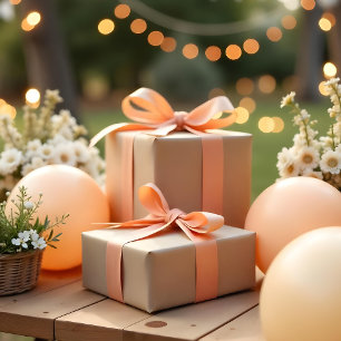 Mocha Mousse Beige Color A47B67 Wrapping Paper