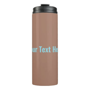 Mocha Mousse colour of the year 2025 Thermal Tumbler