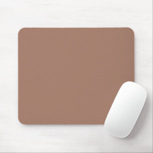 Mocha Mousse Trendy Elegant Solid Colour Mouse Pad
