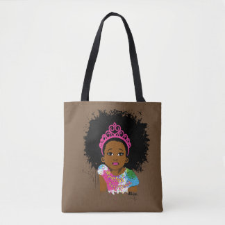 Mocha Princess All Over Print Bag