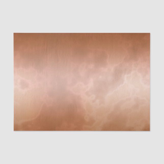 Mocha Rose Marble Tissue Paper (Front)