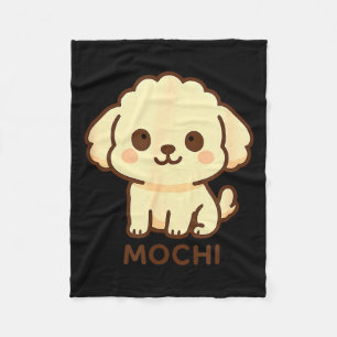 Mochi Dog Toy Odle  Fleece Blanket
