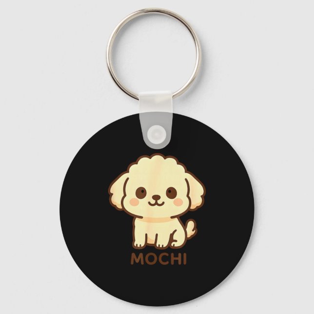 Mochi Dog Toy Odle  Keychain (Front)