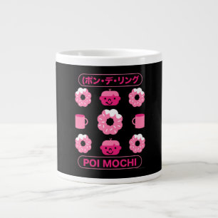 Mochi Donuts Poi Mochi And Coffee Large Coffee Mug