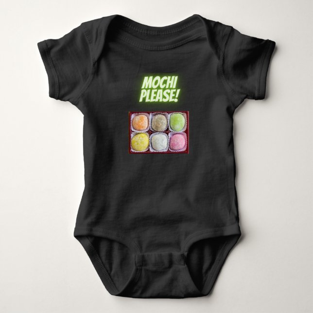 Mochi Please Baby Bodysuit (Front)