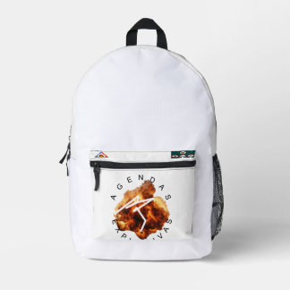 Mochila Flámea y Explosiva Printed Backpack