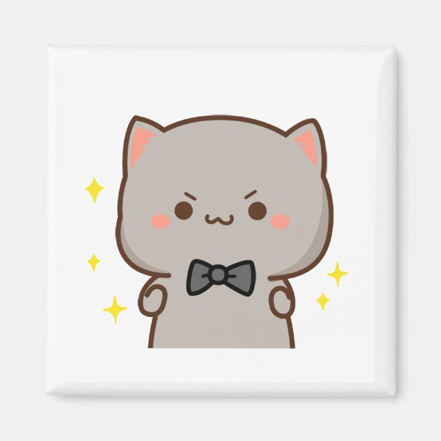 Mochj Cat - MS2 Magnet (Front)