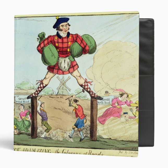Mock-Adam-izing: the Colossus of Roads Binder (Front/Inside)