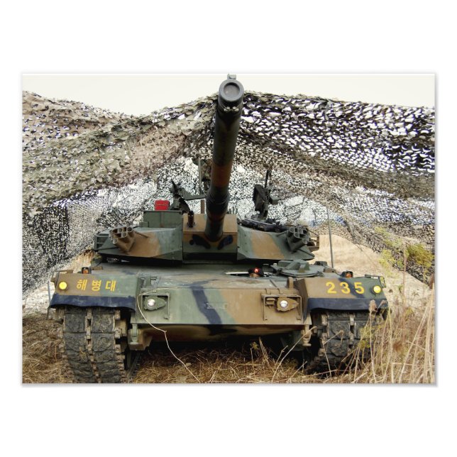 Mock aggressors from Republic of Korea Photo Print (Front)