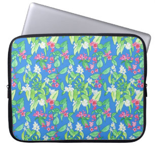 Mock Orange Blossom and Weigelia Laptop Sleeve