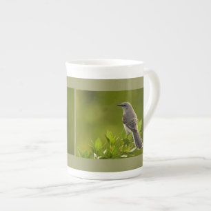 Mockingbird Bird Lovers Gifts Bone China Mug