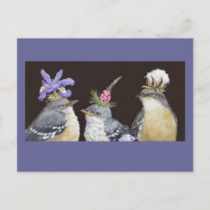 Mockingbird family postcard