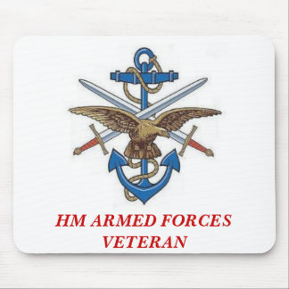 MOD10, HM ARMED FORCES VETERAN MOUSE PAD