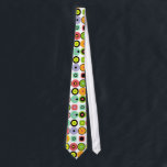 Mod 60s Retro Print Tie<br><div class="desc">Fun and wild tie with a retro print right out of the 60s!</div>