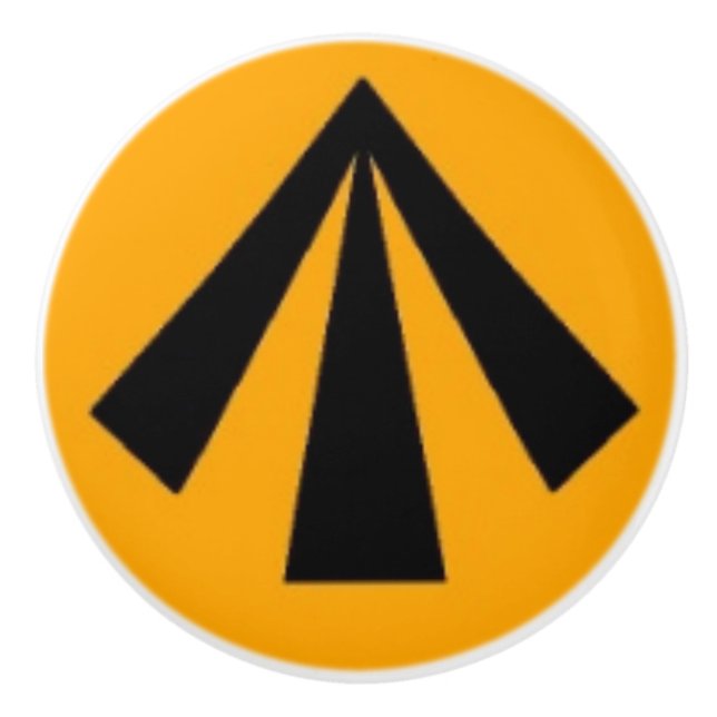 MOD Arrow  Ceramic Knob (Front)