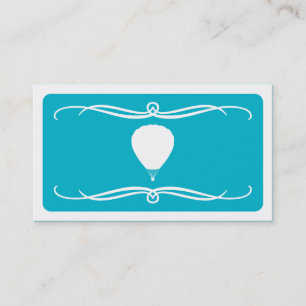 mod balloon (colour customizable) business card