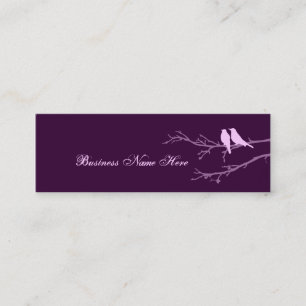 mod birds mini business card