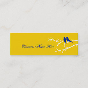 mod birds mini business card