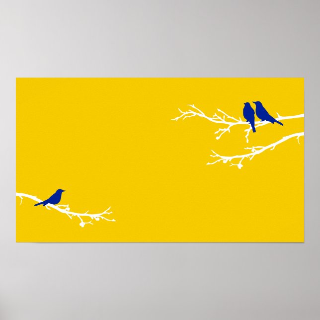 mod birds poster (Front)