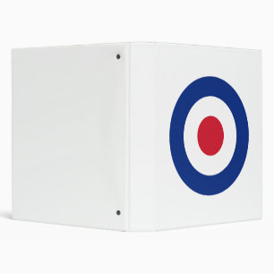 MOD Blue Red and White Binder   School Gifts