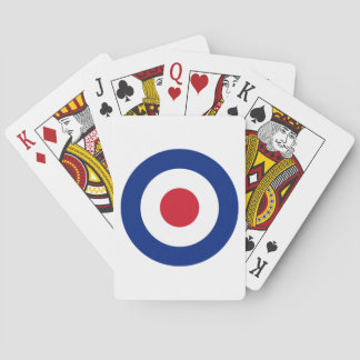 MOD Blue Red and White Playing Deck of Cards