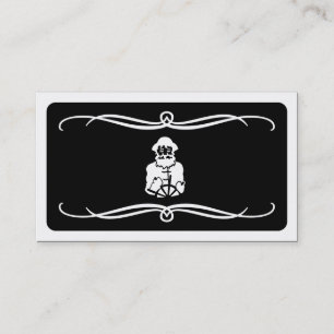 mod captain (colour customizable) business card