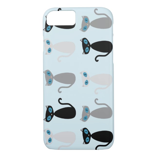 Mod Cats Phone Case (Back)
