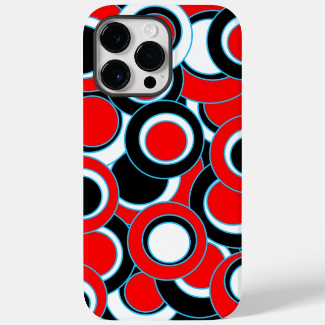 Mod Circles Case-Mate iPhone Case (Back)