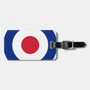 Mod - Classic Roundel - Bullseye Archery Target Luggage Tag