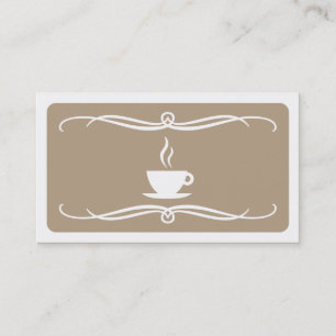 mod coffee mug (colour customizable) business card
