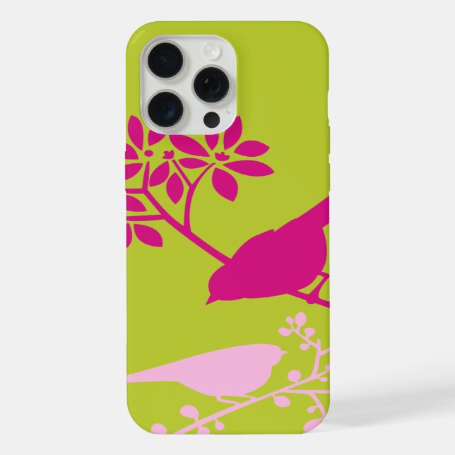 Mod Colourful Birds iPhone Case (Back)