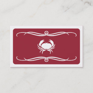 mod crab (colour customizable) business card