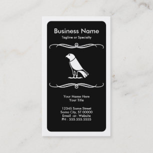 mod crow business card
