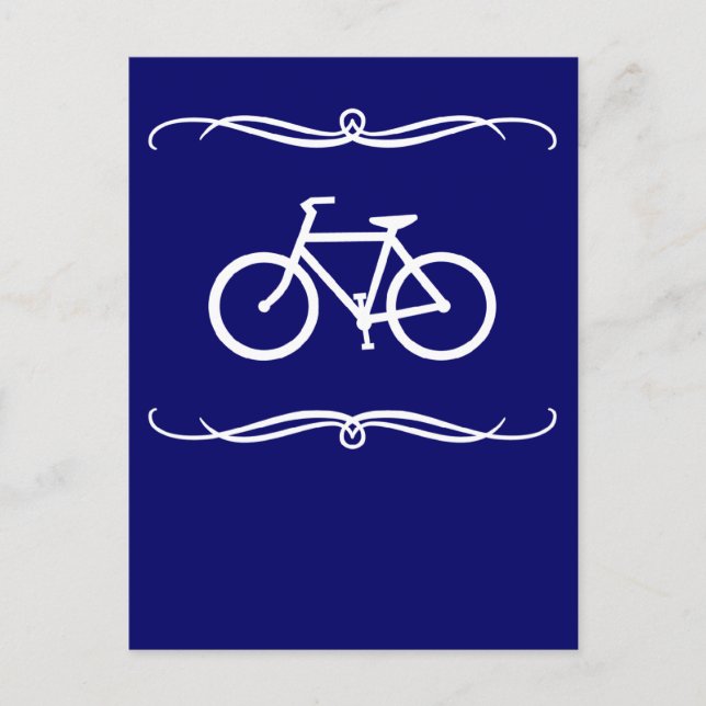 mod cycling postcard (Front)
