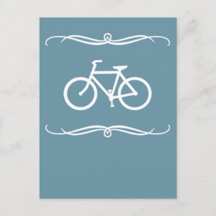 mod cycling postcard