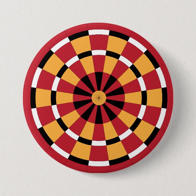 Mod Dartboard 3 Inch Round Button (Front)