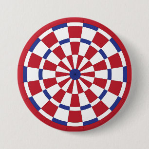 Mod Dartboard 3 Inch Round Button
