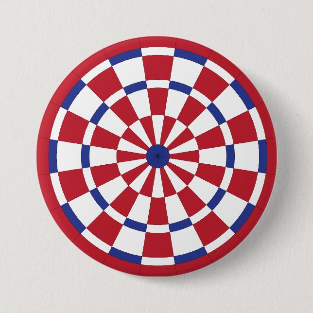 Mod Dartboard 3 Inch Round Button (Front)